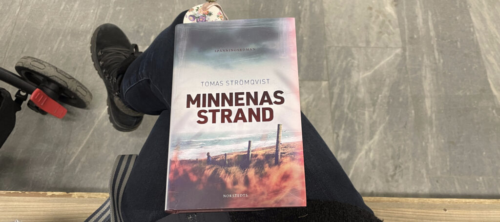 Recension av svenska thrillern "Minnenas strand", skriven av Tomas Strömqvist