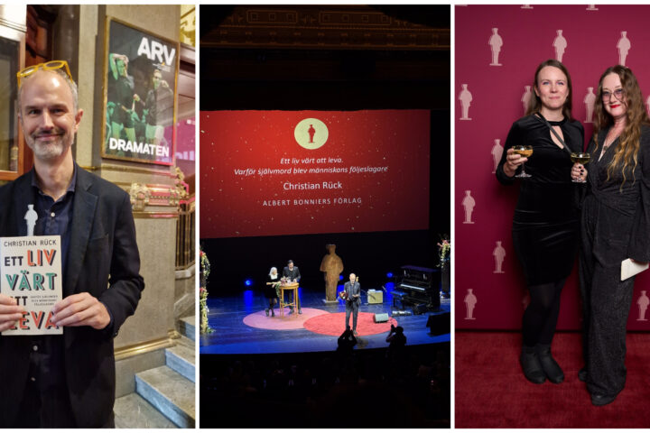 Augustgalan 2024 på Dramaten i Stockholm, där Augustpriset delades ut i tre kategorier.