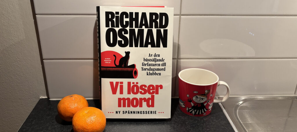 Recension av "Vi löser mord", skriven av Richard Osman som även skrivit boken "Torsdagsmordklubben"