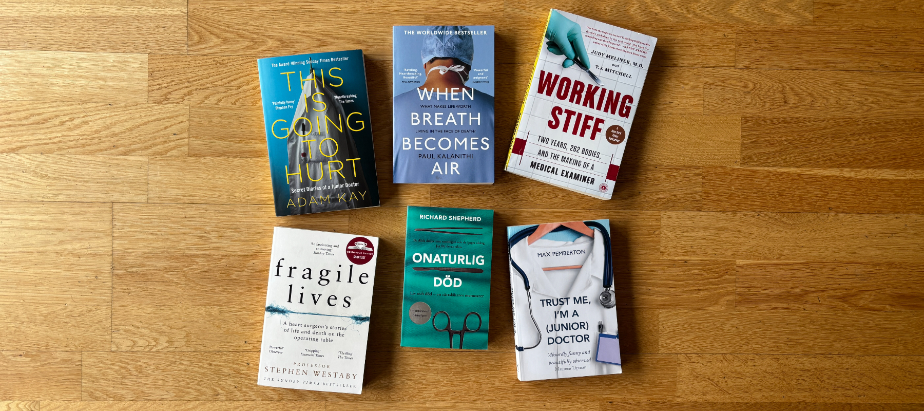 6 boktips till dig som älskar tv-serien "The Pitt"